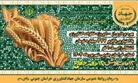 افتتاح ۱۰۰ طرح کشاورزی در استان خراسان جنوبی همزمان با هفته دولت